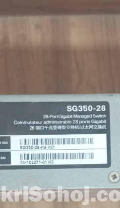 Cisco gigabit managed switch